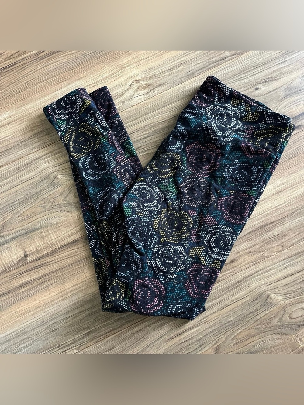LuLaRoe Leggings TC Roses